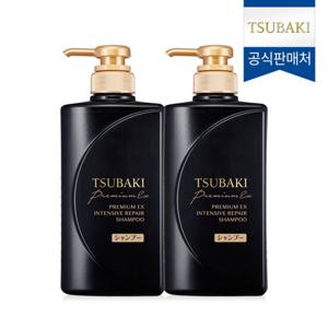 츠바키  인텐시브 리페어 샴푸 490ml 2개 + 리필 컨디셔너 330ml