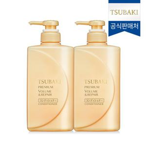 츠바키 볼륨 앤 리페어 컨디셔너 490ml 2개 + 리필 샴푸 660ml