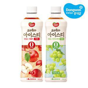 [동원xGS] 보성홍차 아이스티 제로 500ml x24 애플/샤인머스캣