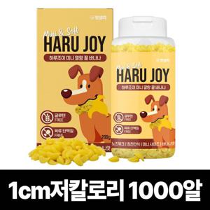 펫생각 미니말랑 바나나 노즈워크 강아지 간식 200g