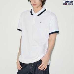 타미진 남성 클래식 티핑카라 폴로 티셔츠