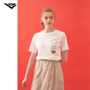 [포니]여성 오가닉코튼 100% 그래픽 반팔 티셔츠 5종 택1