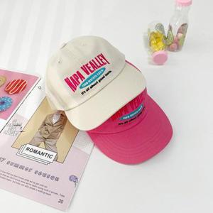 여자 썸머 필기체 남자 패션볼캡 분홍모자 모자