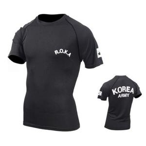 [군헌터] 쿨론 3D ROKA 로카 반팔 위장 태극기 티셔츠