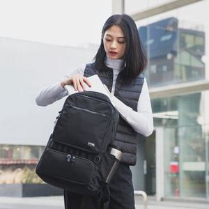 에이치티엠엘 CITY SQ BACKPACK BLACK 백팩