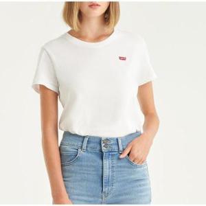 [리바이스] 여성 스몰 로고 퍼펙트 반팔 티셔츠 39185-0006 (S13108786)
