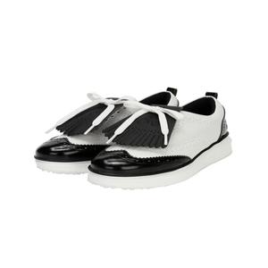 Tassel Spikeless Sneakers_Black
