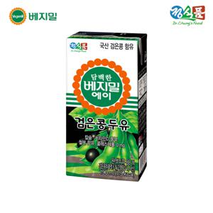 [정식품] 담백한 베지밀A 검은콩 두유 190ml × 64팩