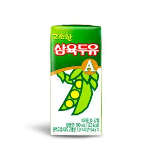 [삼육두유] 고소한두유 A 190ml x 72팩