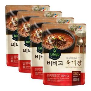 [CJ] 비비고 육개장 500g 4개