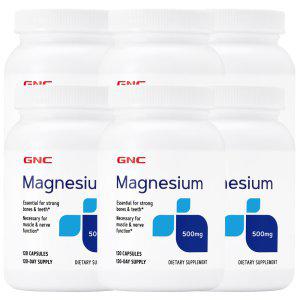 GNC 마그네슘 500mg 120정 x 6