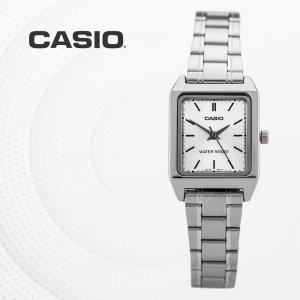 카시오 CASIO LTP-V007D-7E 메탈밴드 여성 손목시계