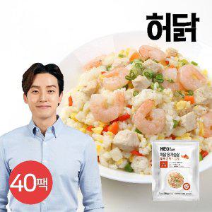 [허닭]닭가슴살 새우 곤약볶음밥 250g 40팩