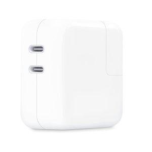 애플 정품 35W 듀얼 포트 USB-C 전원 어댑터 MNWP3KH/A Apple 아이폰 충전기