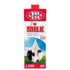 [ 멸균우유1L ] 믈레코비타 멸균우유1L X 10팩 / 수입우유/ 폴란드우유/무료배송