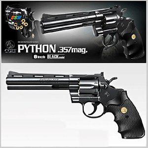 [마루이]Colt Python BK .357 Magnum 6inch-BLACK