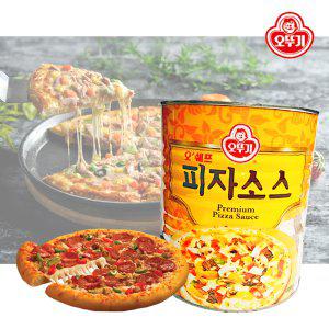 제이케이푸드 오뚜기 오쉐프 피자소스 3kg 토마토페이스트 업소용