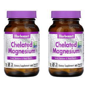 블루보넷 킬레이트 마그네슘 60캡슐 2개 Chelated Magnesium