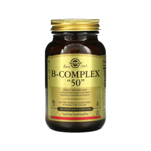 솔가 비타민B 비콤플렉스 50 100캡슐 티아민 리보플라빈 B Complex