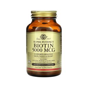 솔가 비오틴 5000mcg 100캡슐 바이오틴 인 Biotin Phosphorous