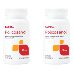 GNC 폴리코사놀 10mg 60정 2개 무설탕 Policosanol