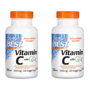 닥터스베스트 비타민C QC 1000mg 120캡슐 2개 아스코르브산 VitaminC