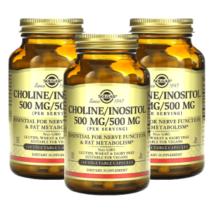 솔가 콜린 이노시톨 500mg 100캡슐 3개 Choline Inositol