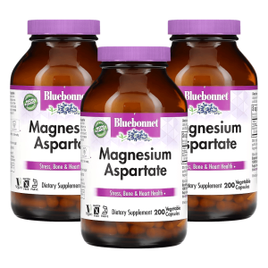 블루보넷 마그네슘 아스파테이트 400mg 200캡슐 3개 Aspartate
