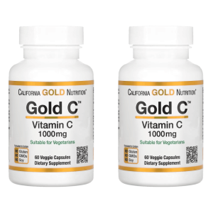 CGN 비타민C 1000mg 60캡슐 2개 아스코르브산 USP등급 Vitamin C