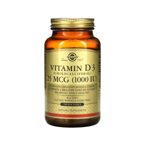 솔가 비타민D3 25mcg 1000IU 250캡슐 비타민D 콜레칼시페롤