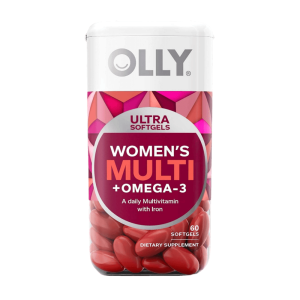 OLLY 올리 여성 여자 종합 멀티 비타민 60캡슐 오메가3