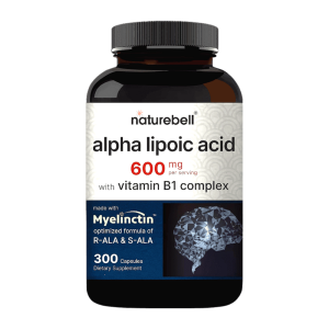 네이처벨 알파리포산 ALA 600mg 300캡슐 티아민