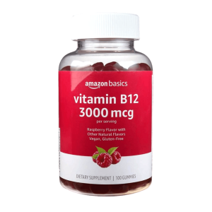 Amazon Basics 비타민B12 메틸코발라민 젤리 구미 100정