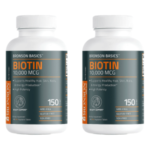 Bronson 브론슨 비오틴 10000mcg 150정 2개 Biotin