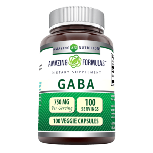 Amazing Nutrition 가바 GABA 750mg 100캡슐