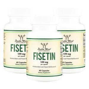 더블우드 피세틴 FISETIN 100mg 60캡슐 3개 NMN부스터
