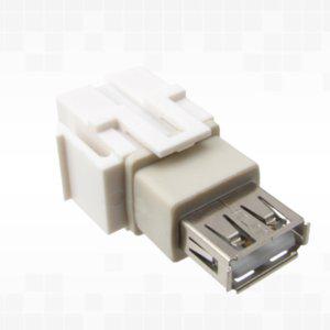 매립용 USB 포트 월플레이트 USB2.0 플러그 모듈