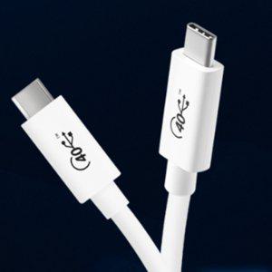 C TO C 핸드폰 데이터케이블 USB4 100W 충전기선