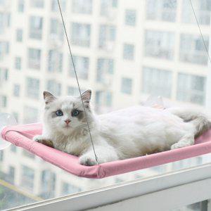 유리창 고양이 쉼터 창밖보기해먹 흡착식 윈도우선반