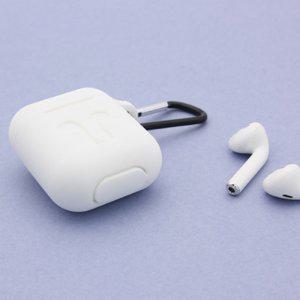 에어팟 벨트고리 휴대용케이스 실리콘 카라비너고정 커버