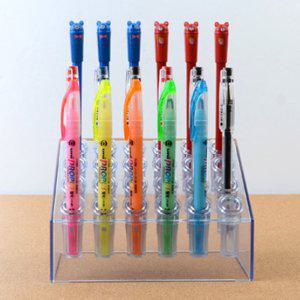 컬러링 색연필꽂이 24색 색칠공부 펜 진열케이스