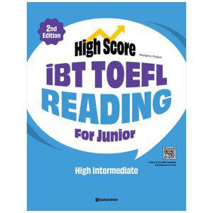 [하나북]High Score iBT TOEFL Reading For Junior High Intermediate [2 판]