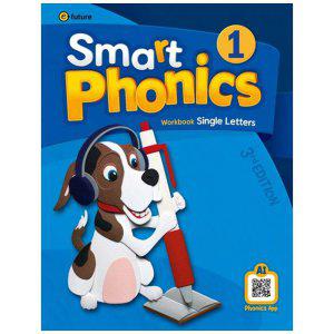 [하나북]Smart Phonics 1: Workbook (New Edition) :Workbook with AI Phonics App [3 E]
