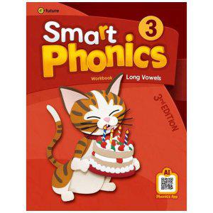 [하나북]Smart Phonics 3: Workbook (New Edition) :Workbook with AI Phonics App [3 E]