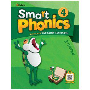 [하나북]Smart Phonics 4: Student Book (New Edition) :Student Book with AI Phonics App [3 E]