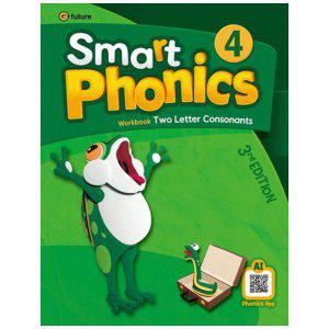[하나북]Smart Phonics 4: Workbook (New Edition) :Workbook with AI Phonics App [3 E]