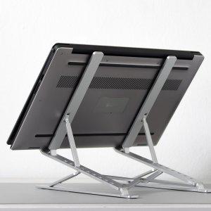 알루미늄 노트북 거치대 접이식 높이조절 PWNTS03