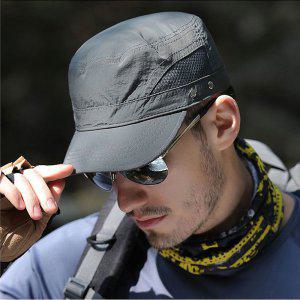 남자 매쉬캡 등산모자 짧은챙 통풍 방수 낚시 볼캡