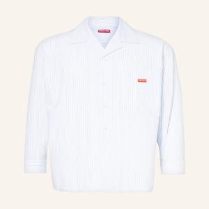 겐조 셔츠 Comfort fit resort shirt WHITE LIGHT BLUE bc1537203