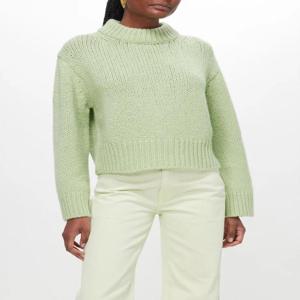 24 SS 울라 존슨 여성 Kasia merino blend sweater 1562241 Green